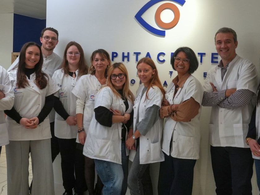 equipe-ophtacenter photo de l'équipe dynamique d'ophtacenter